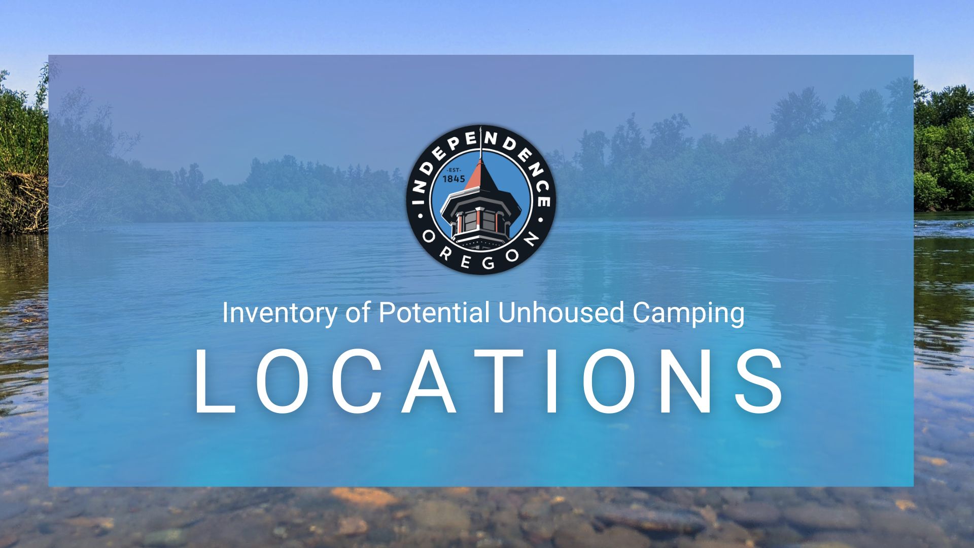 Potential Unhoused Camping Locations