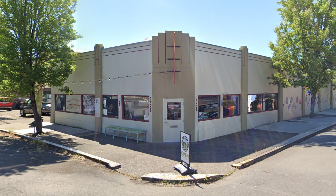 the outside of the Independence heritage museum